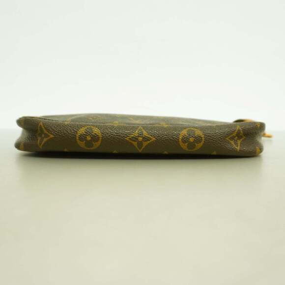 LOUIS VUITTON Authentic Brown Monogram Pochette Pouch - Picture 3 of 9